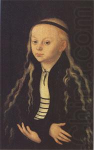 Lucas Cranach Portrait Supposed to Be of Magdalena Luther (mk05) china oil painting image